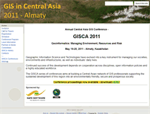 Tablet Screenshot of gisca11.aca-giscience.org
