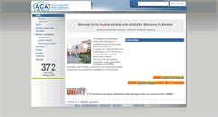 Desktop Screenshot of aca-giscience.org